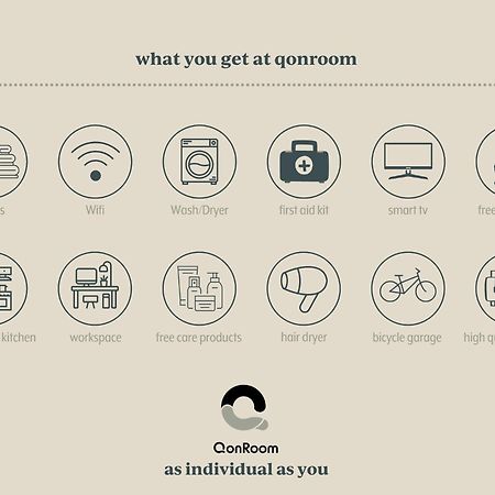 Qonroom - As Individual As You - Minden Kaiserstrasse Bagian luar foto